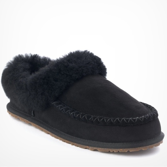 NEW Manitobah Mukluks Cabin Clogs size 6, Black. - Picture 4 of 5